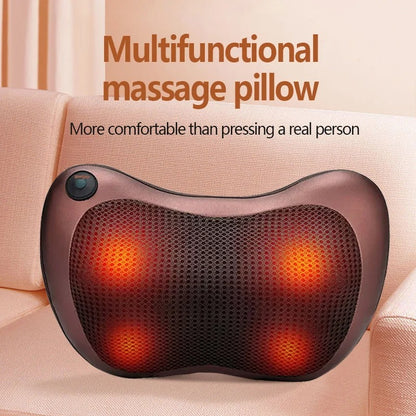 Electric Multi-functional Car/Home Body Massager | Neck Back Waist Body Massager
