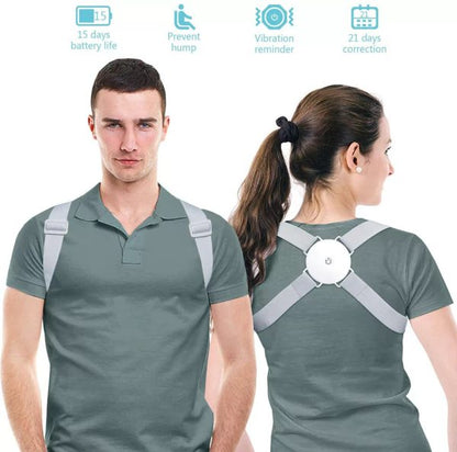 Adjustable Spine Back Support Posture Sensor Belt | Re-chargeable
