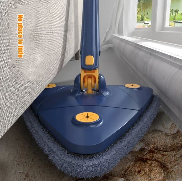 360° Rotatable Adjustable Cleaning Mop | Extendable Triangle Mop