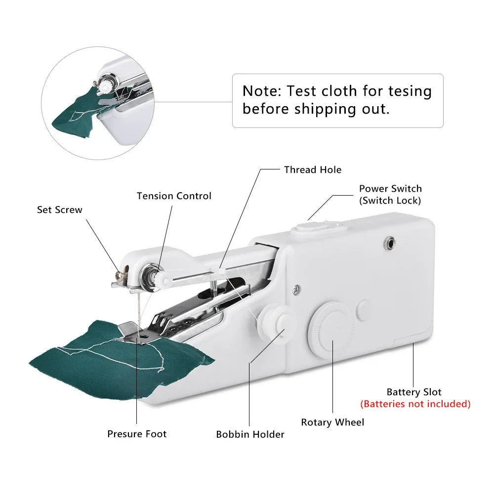 Portable Handheld Mini Sewing Machine