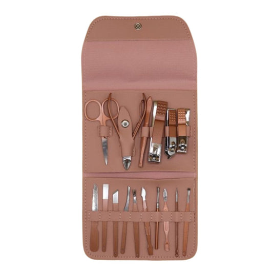 16 Pcs Manicure/Pedicure Kit | Care From Home
