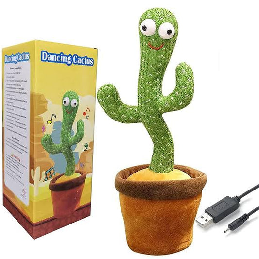 Dancing Cactus Re-Chargeable (With Android Cable)